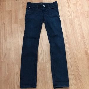 dark blue washed EXPRESS jeans